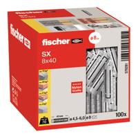 Studs Fischer sx Ø 8 x 40 mm (100 Stuks) Studs Fischer sx Ø 8 x 40 mm (100 Stuks)