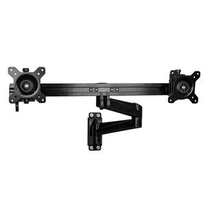 StarTech.com Dual monitor arm scharnierende muurbeugel voor twee VESA 15"-24" schermen