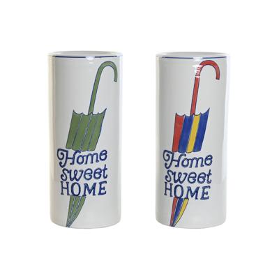 Paraplubak DKD Home Decor Multicolour Stads 19 x 19 x 44 cm 19 x 19 x 45 cm (2 Stuks)