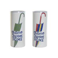 Paraplubak DKD Home Decor Multicolour Stads 19 x 19 x 44 cm 19 x 19 x 45 cm (2 Stuks)