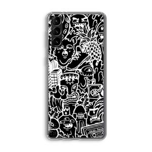 Vexx Black Mixtape: Samsung Galaxy S21 Plus Transparant Hoesje