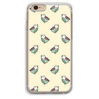 Vogeltjes: iPhone 6 Plus / 6S Plus Transparant Hoesje