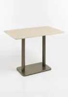 Bartafel Brest 120 x 75 | Travertine in 2 kleuren