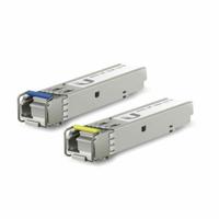 SFP Singlemode Vezelmodule UBIQUITI UACC-OM-SM-1G-S-2 3 km 1.25 Gbps SFP