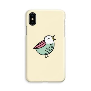 Birdy: iPhone Xs Volledig Geprint Hoesje