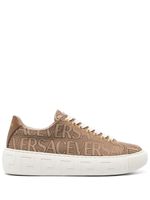 Versace baskets Versace Allover Greca - Marron - thumbnail