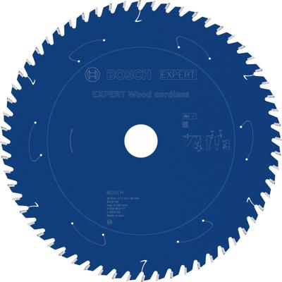 Bosch Accessoires EXPERT Wood cordless Cirkelzaagblad | 254 x 2,1/1,6 x 30 mm | T60 - 2608902177