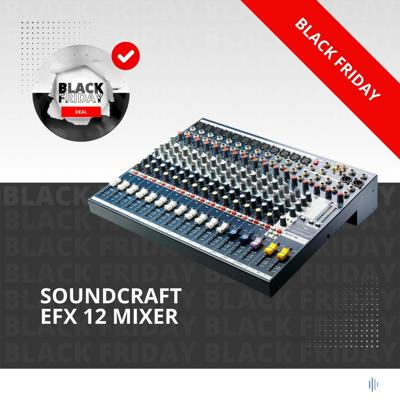 Soundcraft EFX 12 analoge mixer