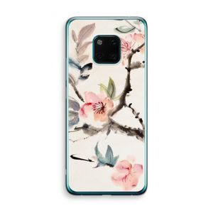 Japanse bloemen: Huawei Mate 20 Pro Transparant Hoesje