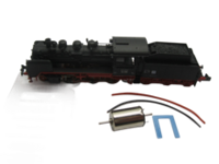 micromotor NF034S ombouwset voor Fleischmann DB BR 24, DR BR 37