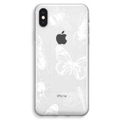 Tiny Bugs: iPhone XS Max Transparant Hoesje