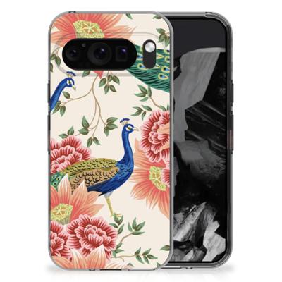 TPU Hoesje voor Google Pixel 9 Pro XL Pink Peacock