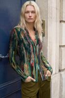 Multicolourprint overhemd - MATERIAL FINISHES - XL