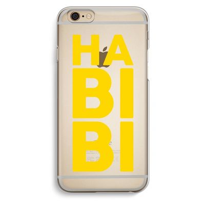 Habibi Majorelle : iPhone 6 / 6S Transparant Hoesje