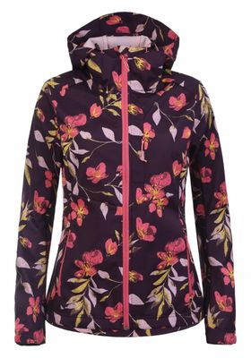Icepeak Belleville Softshell Jas Dames Paars Icepeak Belleville Softshell Jas Dames Paars