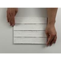 Kalon White wandtegel 5x25 glans wit Kalon White wandtegel 5x25 glans wit