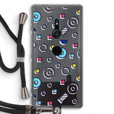 8-bit N°9: Sony Xperia XZ2 Transparant Hoesje met koord