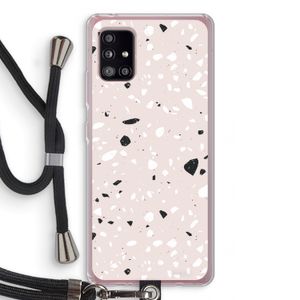Terrazzo N°20: Samsung Galaxy A51 5G Transparant Hoesje met koord