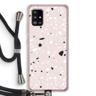 Terrazzo N°20: Samsung Galaxy A51 5G Transparant Hoesje met koord