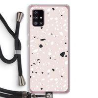 Terrazzo N°20: Samsung Galaxy A51 5G Transparant Hoesje met koord Terrazzo N°20: Samsung Galaxy A51 5G Transparant Hoesje met koord