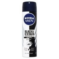 Nivea Men deodorant spray invisible black & white 150 Milliliter