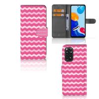 Xiaomi Redmi Note 11/11S Telefoon Hoesje Waves Pink