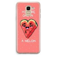 One In A Melon: Samsung Galaxy J6 (2018) Transparant Hoesje