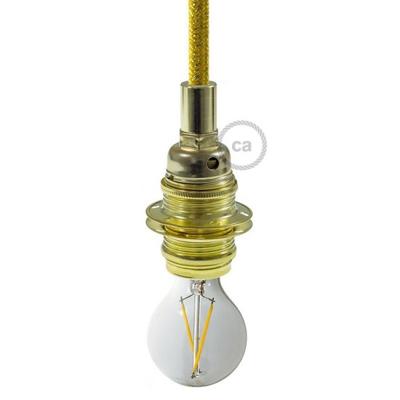 Industriële Lampfitting E14 | Goud LUXE | Creative-Cables | Lamp kopen | Fitting kopen | Creative-Cables | Lamp kopen | Fitting kopen | Creative- |