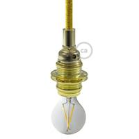 Industriële Lampfitting E14 | Goud LUXE | Creative-Cables | Lamp kopen | Fitting kopen | Creative-Cables | Lamp kopen | Fitting kopen | Creative- |