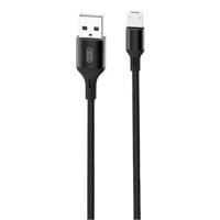 XO NB143 USB / Micro USB-kabel - 1m - Zwart