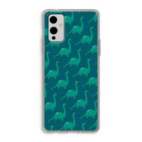 Diplodocus: OnePlus 9 Transparant Hoesje - thumbnail