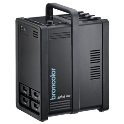 Broncolor Satos 3200 (2x2) 2x voeding & 2x accu