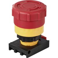 TRU COMPONENTS TC-12835272 ONPOW26-K-TSA Noodstop-paddenstoelknop Knop Rood 1 stuk(s)