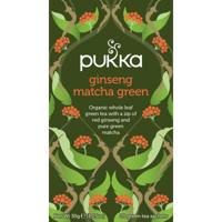 Pukka thee bio, Ginseng Matcha Green, pak van 20 stuks