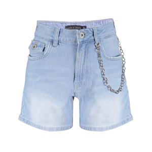 Frankie & Liberty Meisjes short - Neva - Light Blue Denim