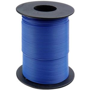 Donau Elektronik 125-S50-2 Draad 1 x 0.25 mm² Blauw 50 m