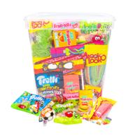 Festival snoep box - Mentos, Fruit-tella, Chupa Chups, Trolli, Look-O-