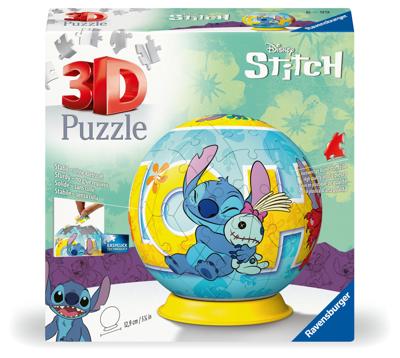 Ravensburger Puzzle-Ball Disney Stitch 72 stukjes