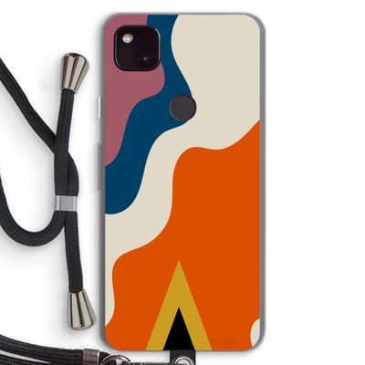 Noor A: Pixel 4a 5G Transparant Hoesje met koord