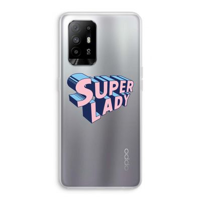 Superlady: Oppo A94 5G Transparant Hoesje