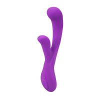 UltraZone Orchid 6x Rabbit-Style Silicone Vibr. - Purple