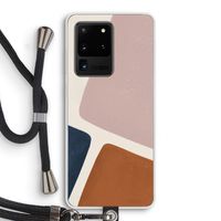 Geo #2: Samsung Galaxy S20 Ultra Transparant Hoesje met koord