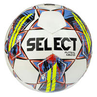 Select Voetbal Futsal Mimas Wit geel V22 - thumbnail