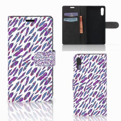 Sony Xperia XZ | Sony Xperia XZs | Telefoon Hoesje | Feathers Color Sony Xperia XZ | Sony Xperia XZs | Telefoon Hoesje | Feathers Color