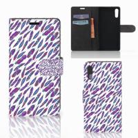 Sony Xperia XZ | Sony Xperia XZs | Telefoon Hoesje | Feathers Color
