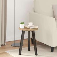 Tafelblad artisanaal eikenkleurig 30 x 30 x 1,5 cm Bewerkt hout