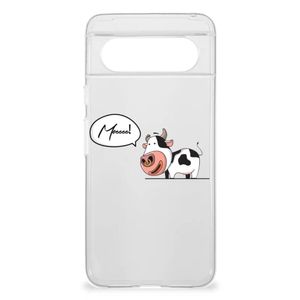 Google Pixel 8 Telefoonhoesje met Naam Cow