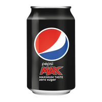 Pepsi Max 330 ml. / tray 24 blikken (+ Nederlands statiegeld) - thumbnail