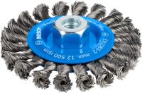 Bosch Accessoires Schijfborstel 115 mm, 0,5 mm, 12500 U/ min, 12 mm, 14 1st - 2608622059