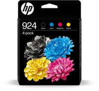 HP inktcartridge 924, 400 - 500 pagina&apos;s, OEM 6C3Z1NE, 4 kleuren